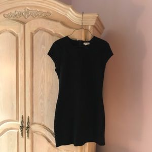 Black mini dress